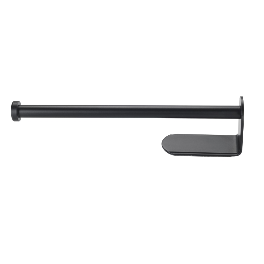 WENKO 53214100 - Rollenhalter NIO 27,5x7 cm schwarz