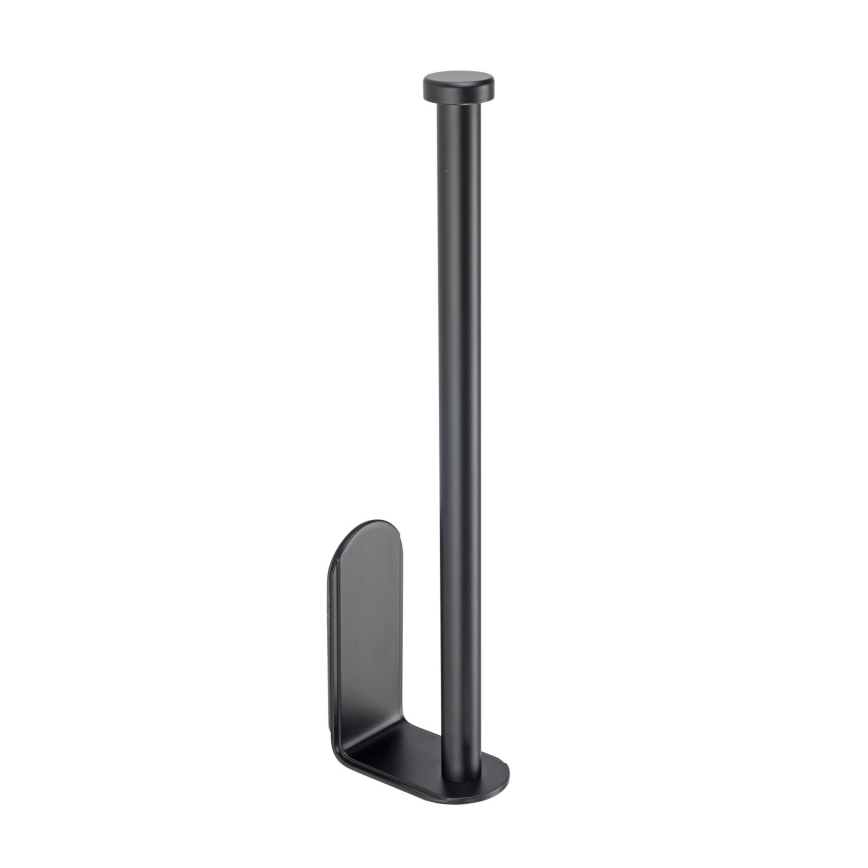 WENKO 53214100 - Rollenhalter NIO 27,5x7 cm schwarz