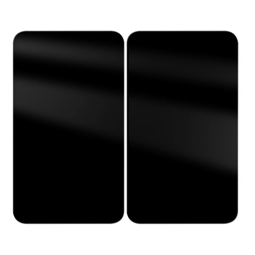 WENKO 53898100 - Abdeckplatte 52x30 cm schwarz/grau/transparent