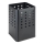 WENKO 54017100 - Besteckhalter SILIO 11,5x16,5 cm schwarz