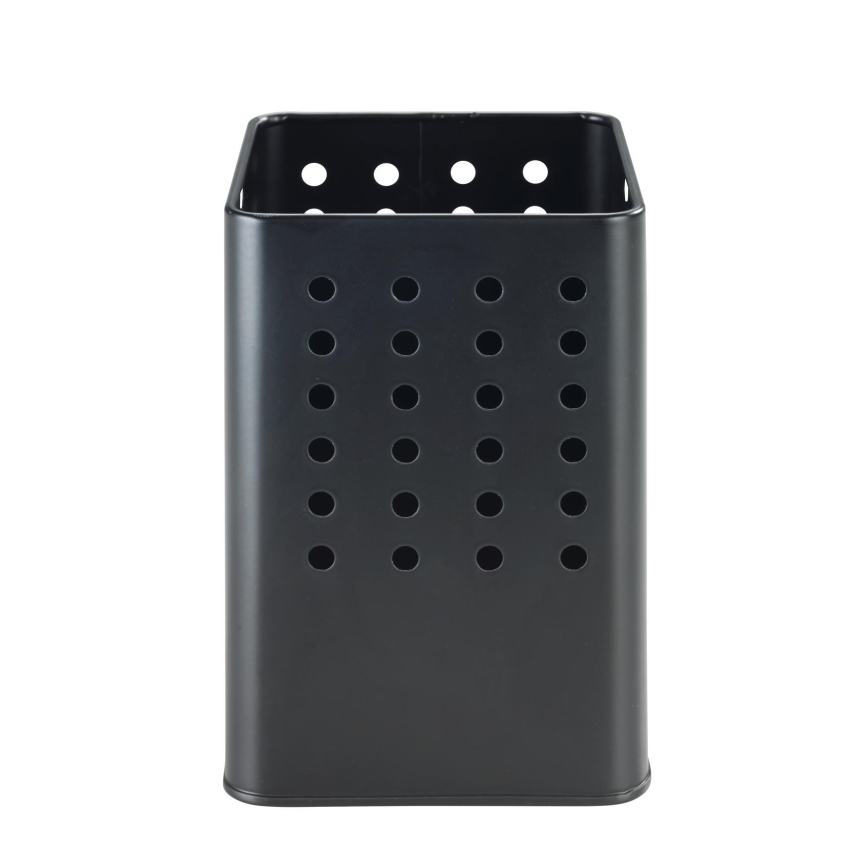 WENKO 54017100 - Besteckhalter SILIO 11,5x16,5 cm schwarz