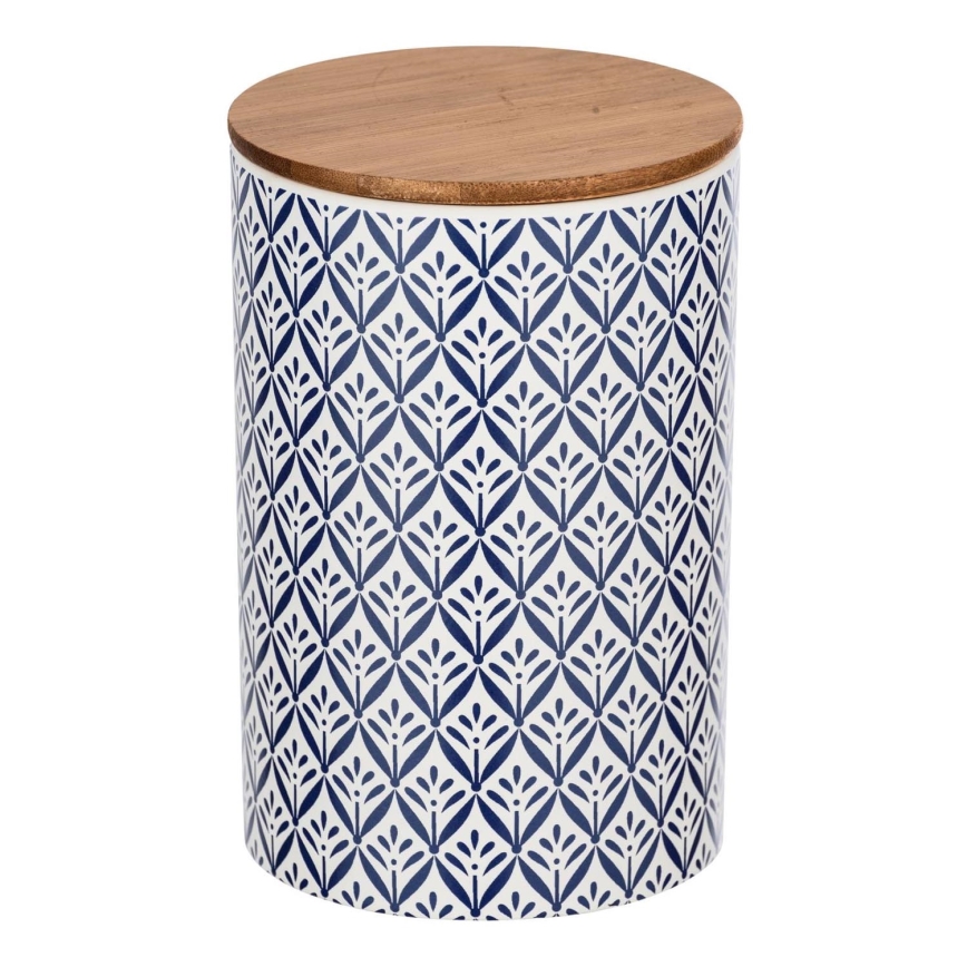 WENKO 54096100 - Aufbewahrungsbox LORCA 12,5x18,5 cm mehrfarbig/braun/grau