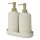 WENKO 54651100 - Seifenspender HEIDI 19x21 cm creme/gold/weiß