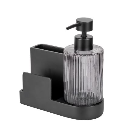 WENKO 54654100 - Organizer PINA 16x17 cm schwarz