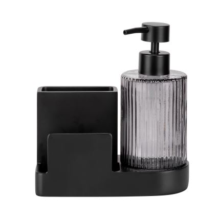 WENKO 54654100 - Organizer PINA 16x17 cm schwarz