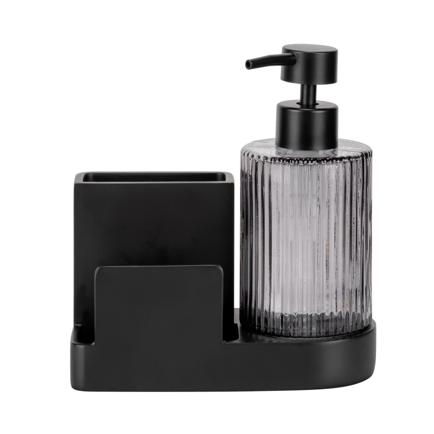 WENKO 54654100 - Organizer PINA 16x17 cm schwarz