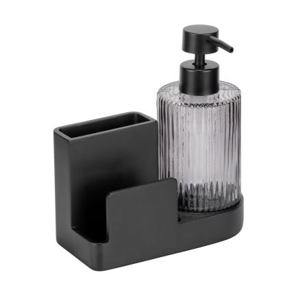 WENKO 54654100 - Organizer PINA 16x17 cm schwarz