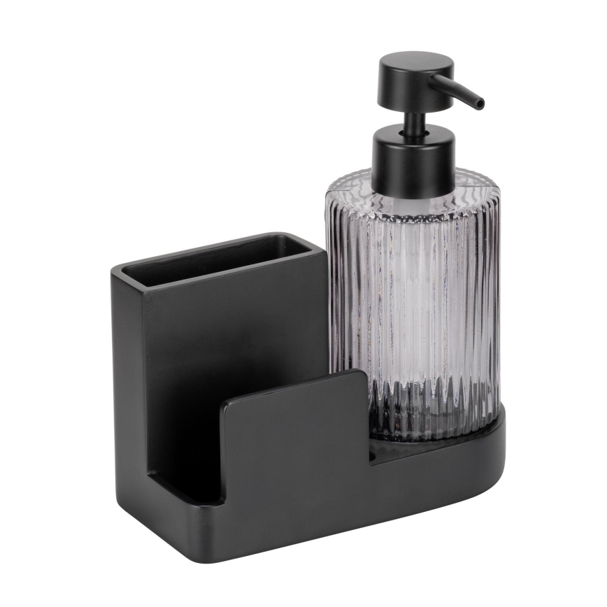 WENKO 54654100 - Organizer PINA 16x17 cm schwarz