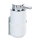 WENKO 54655100 - Seifenspender WOYA 250 ml weiß/glänzender Chrom