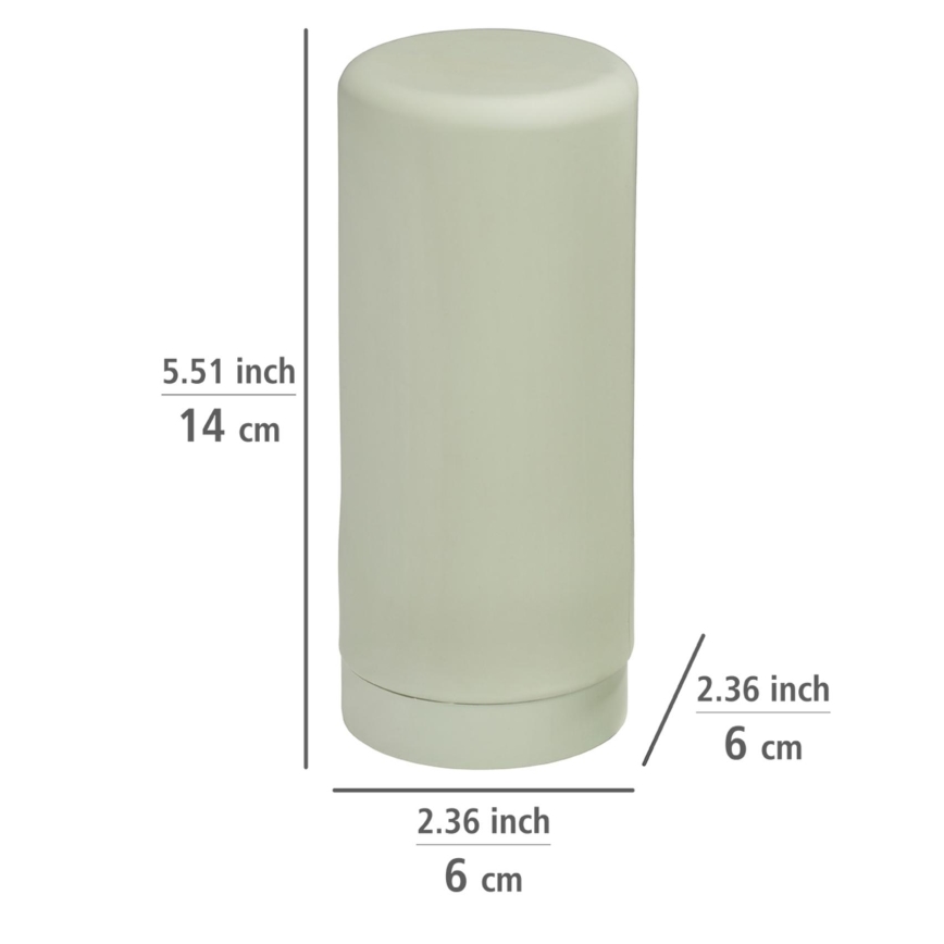 WENKO 54674100 - Spender EASY SQUEEZ-E 6x14 cm grün