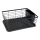 WENKO 54766100 - Abtropfgestell BLACK OUTDOOR KITCHEN 36x30 cm schwarz/schwarz