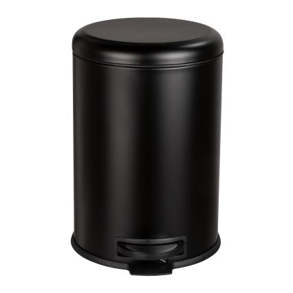 WENKO 54913100 - Mülleimer LEMAN 25x38 cm schwarz
