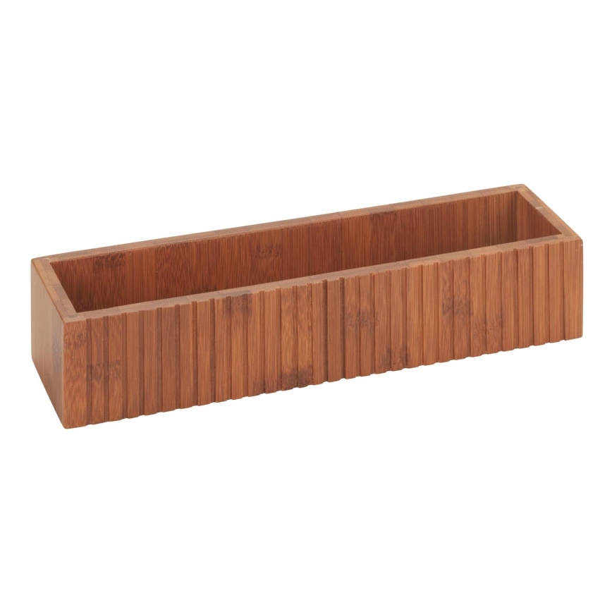 WENKO 54942100 - MERA Gewürzbehälter 30x8 cm, braun