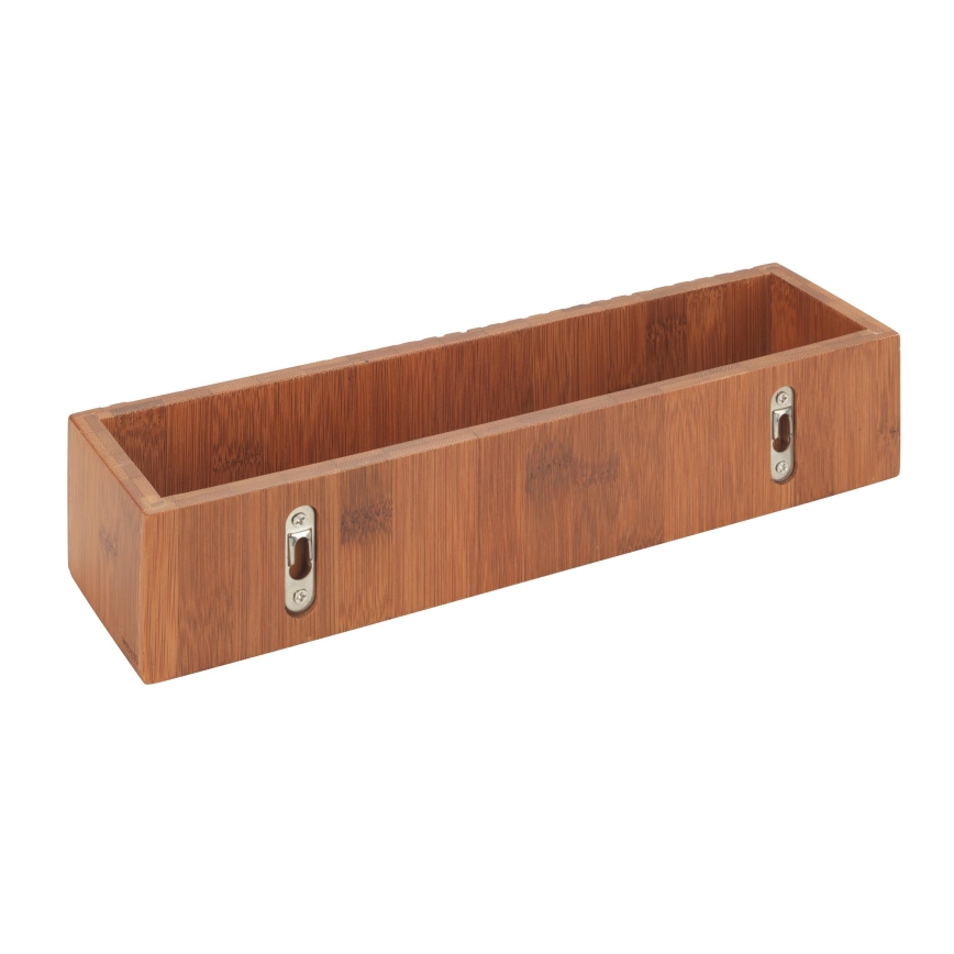WENKO 54942100 - MERA Gewürzbehälter 30x8 cm, braun