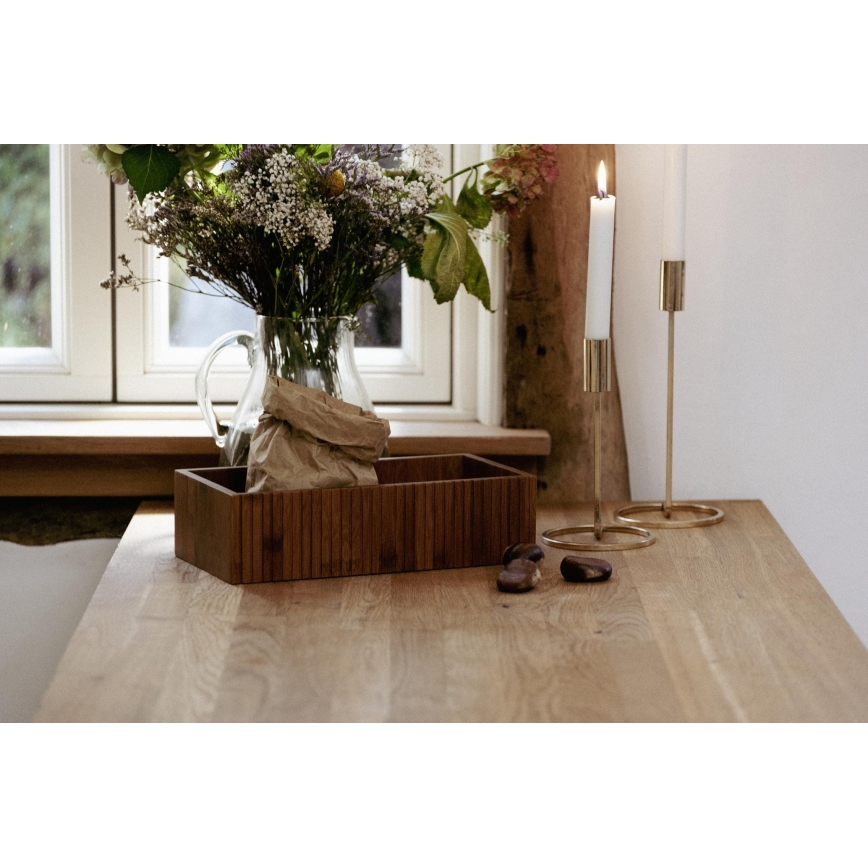 WENKO 54943100 - Box MERA 30x15 cm braun