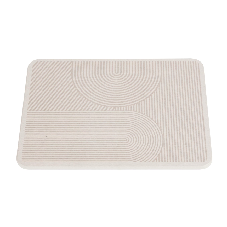 WENKO 54954100 - Schutzunterlage DAMON 40x30 cm beige