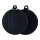 WENKO 55030100 - Reinigungsschwamm BLACK OUTDOOR KITCHEN 12x1,2 cm schwarz