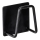 WENKO 55071100 - Halter BLACK OUTDOOR KITCHEN 5x5 cm Edelstahl/schwarz
