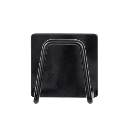 WENKO 55071100 - Halter BLACK OUTDOOR KITCHEN 5x5 cm Edelstahl/schwarz
