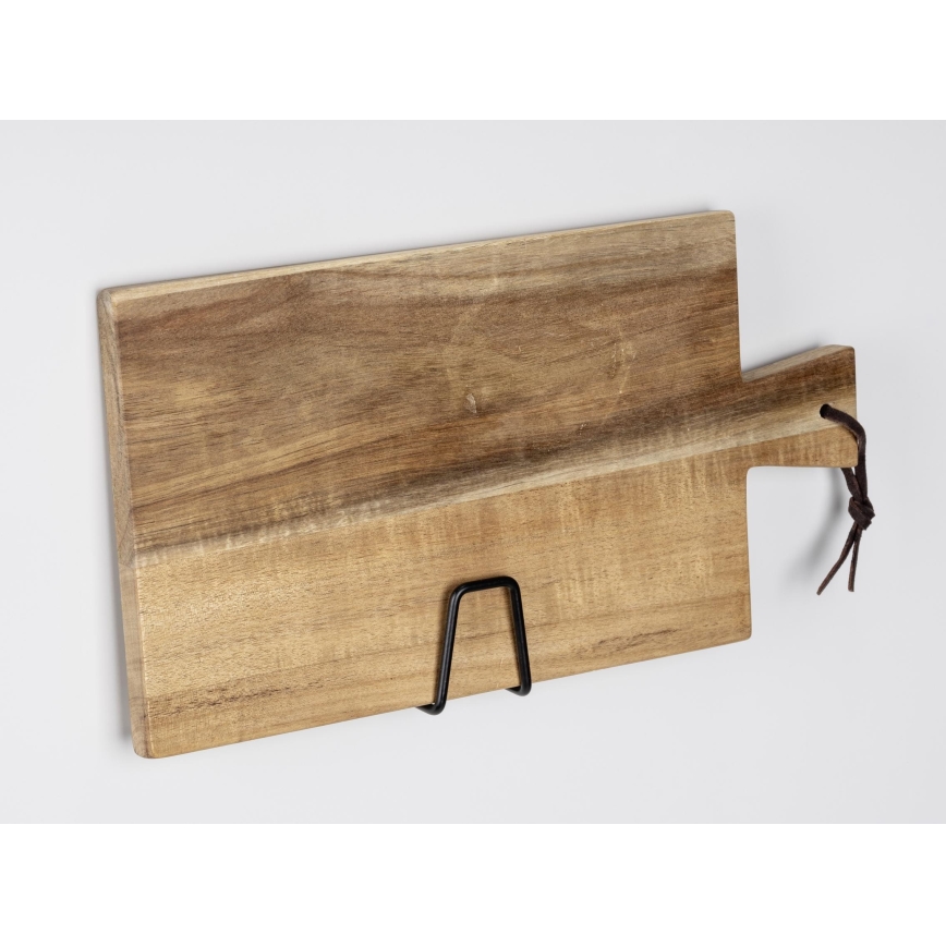 WENKO 55071100 - Halter BLACK OUTDOOR KITCHEN 5x5 cm Edelstahl/schwarz