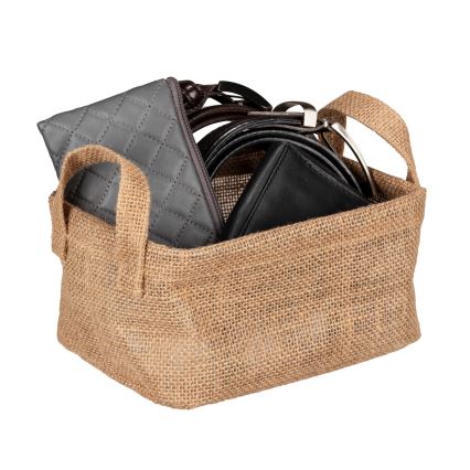 WENKO 64470100 - Korb JUNA 20x15 cm braun