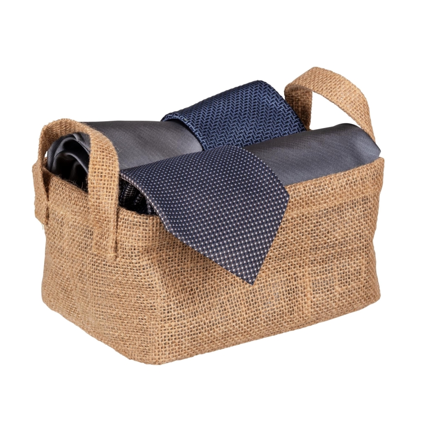 WENKO 64470100 - Korb JUNA 20x15 cm braun