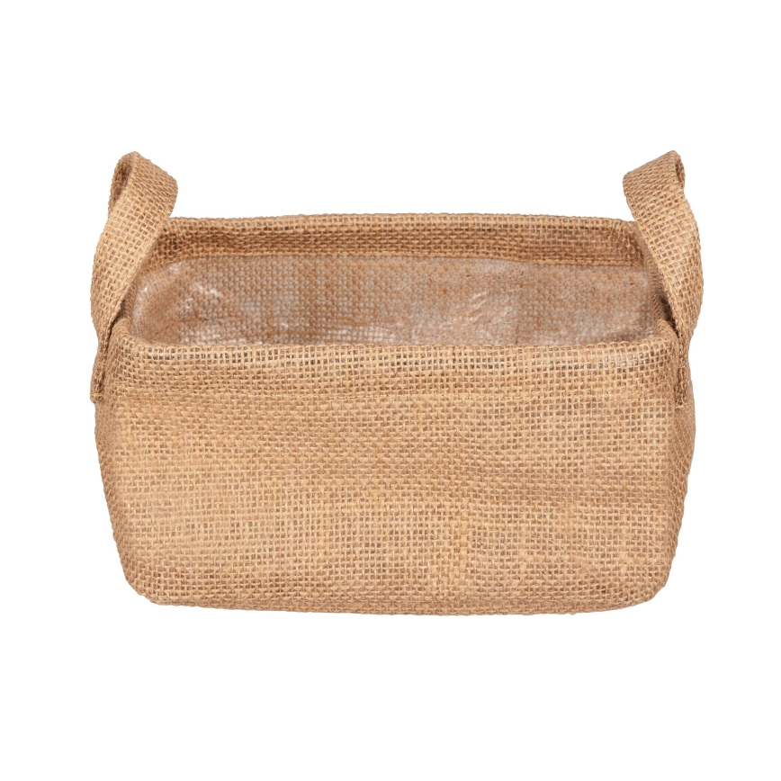 WENKO 64470100 - Korb JUNA 20x15 cm braun