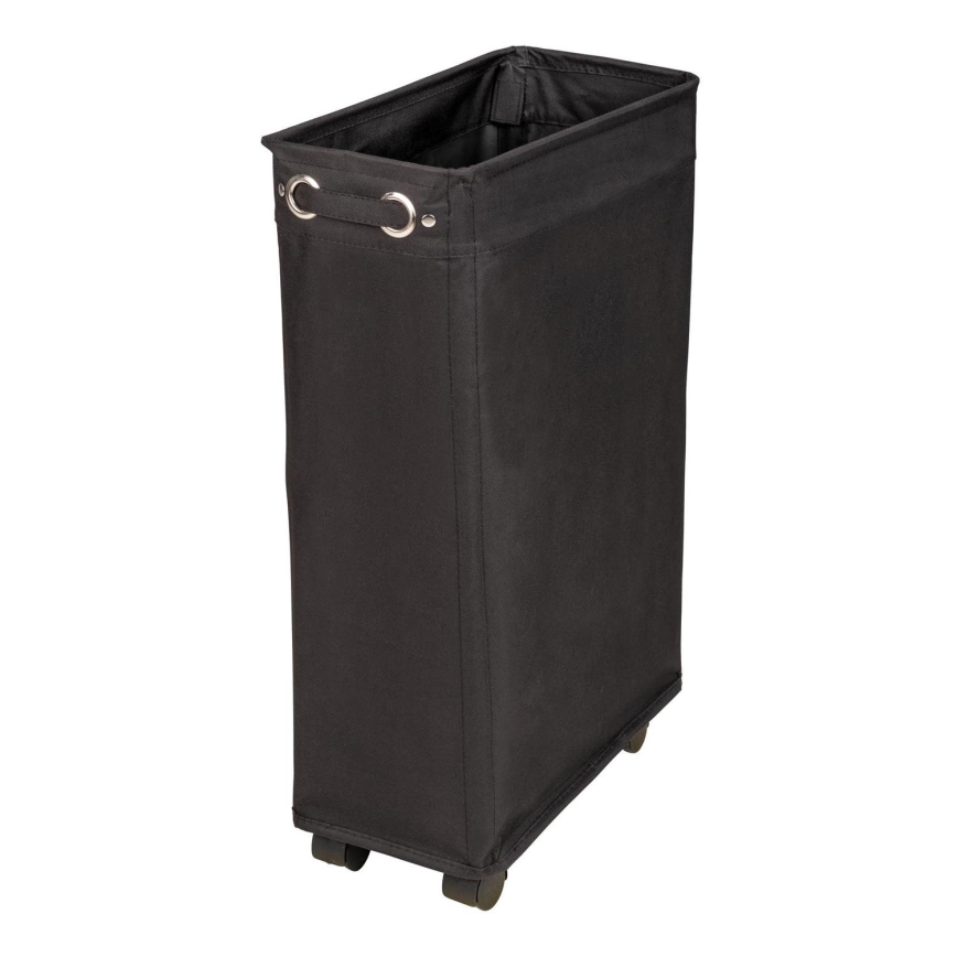 WENKO 69737800 - Wäschekorb CORNO 18,5x60 cm schwarz