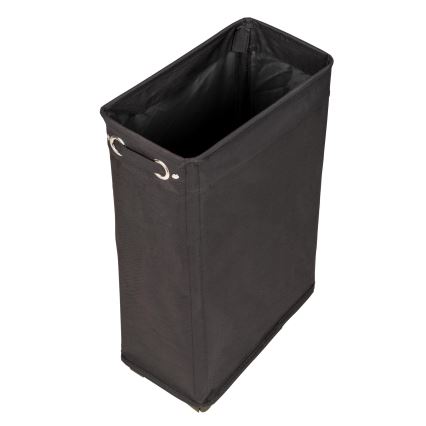 WENKO 69737800 - Wäschekorb CORNO 18,5x60 cm schwarz