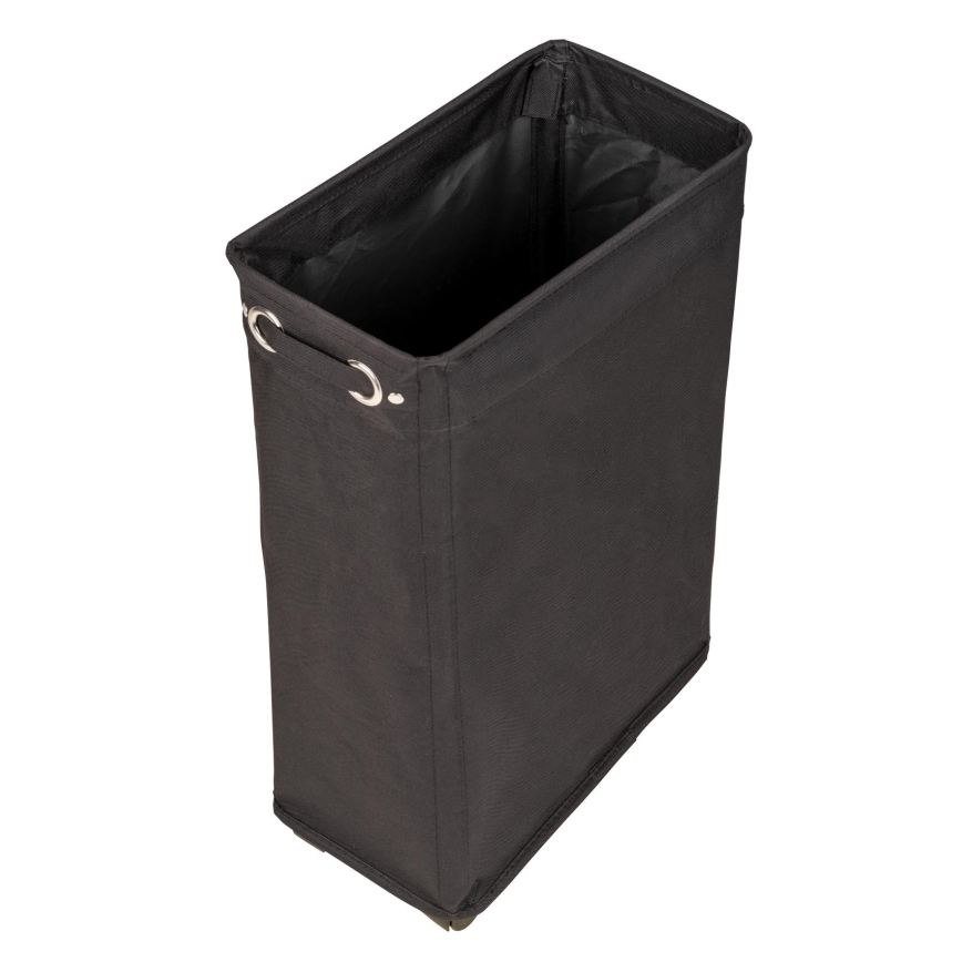 WENKO 69737800 - Wäschekorb CORNO 18,5x60 cm schwarz