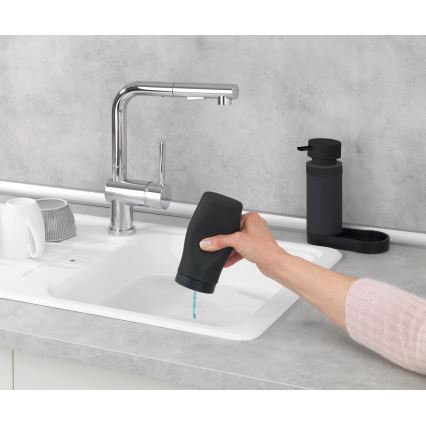 WENKO 69753800 - Organizer EASY SQUEEZ-E 15x18 cm schwarz