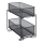 WENKO 69768800 - Steckdosenhalter GIOMA 35x33,5 cm schwarz