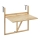WENKO 69806800 - Tisch WAIKIKI 64x65 cm weiß/braun