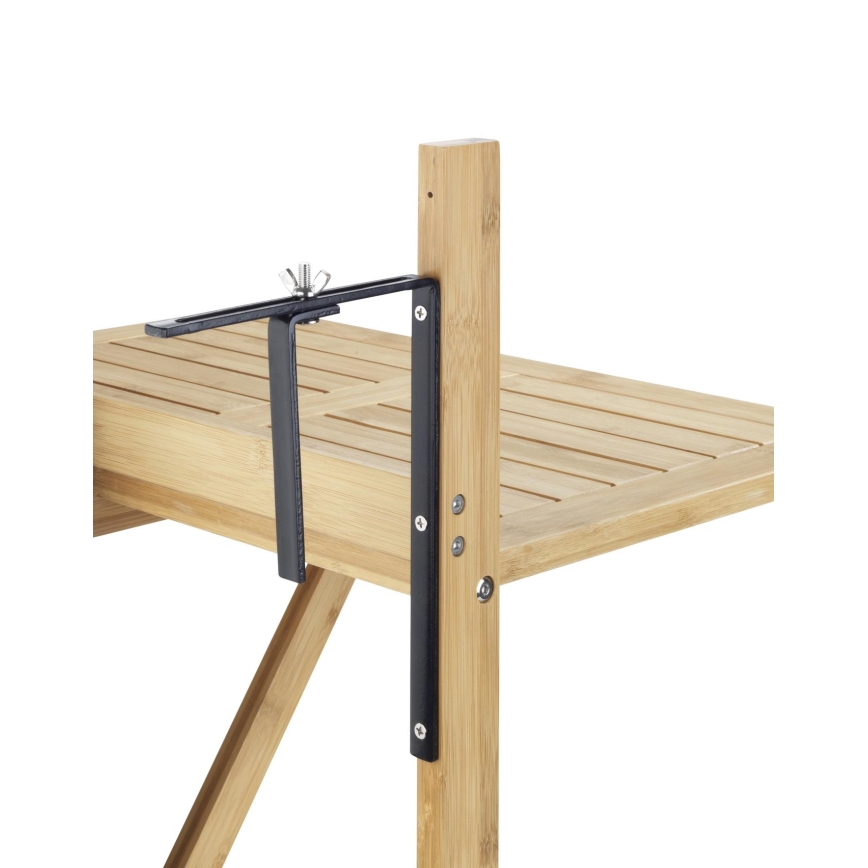 WENKO 69806800 - Tisch WAIKIKI 64x65 cm weiß/braun