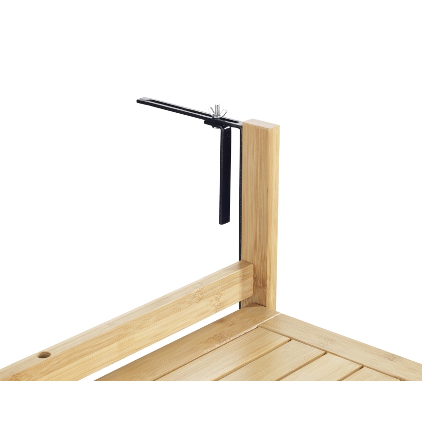 WENKO 69806800 - Tisch WAIKIKI 64x65 cm weiß/braun