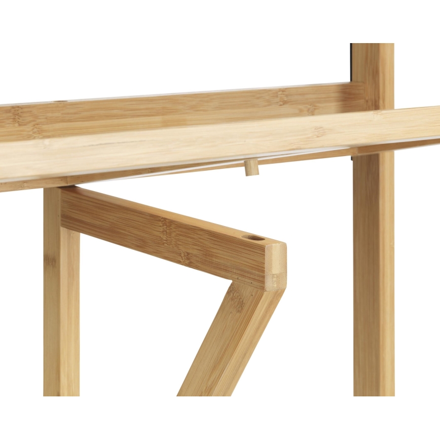 WENKO 69806800 - Tisch WAIKIKI 64x65 cm weiß/braun