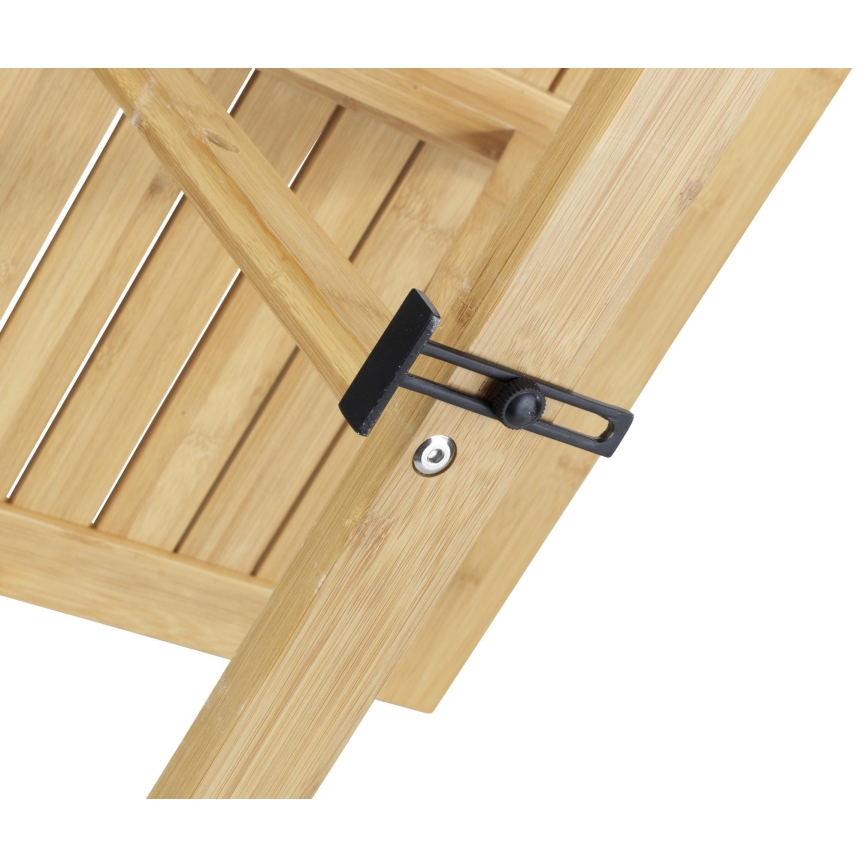 WENKO 69806800 - Tisch WAIKIKI 64x65 cm weiß/braun