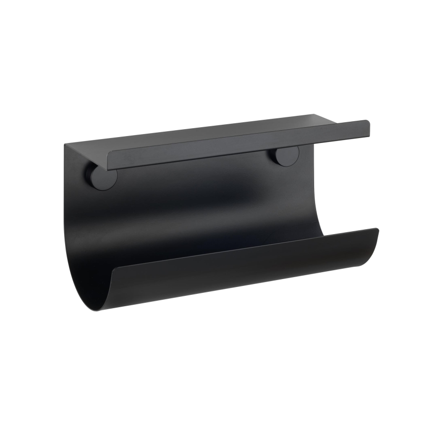 WENKO 71144800 - Rollenhalter JET 30x15 cm schwarz