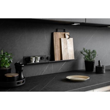 WENKO 71145800 - JET-Ständer 25x7,5 cm schwarz