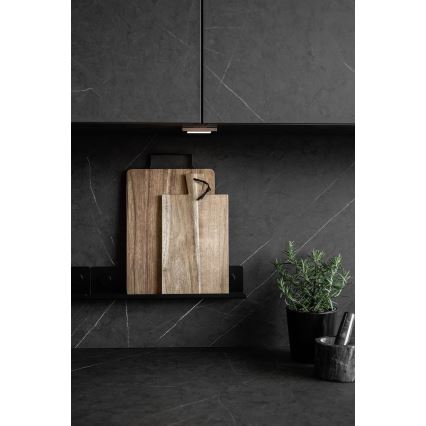 WENKO 71146800 - Gewürzgläser JET 40x7,5 cm Schwarz