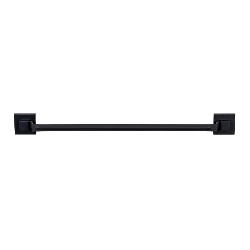 WENKO 71445800 - Handtuchstange VACUUM-LOC QUADRO ED 60,5x6 cm schwarz