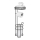 WENKO 71451800 - Toilettenpapierhalter 16 x 59 cm, schwarz