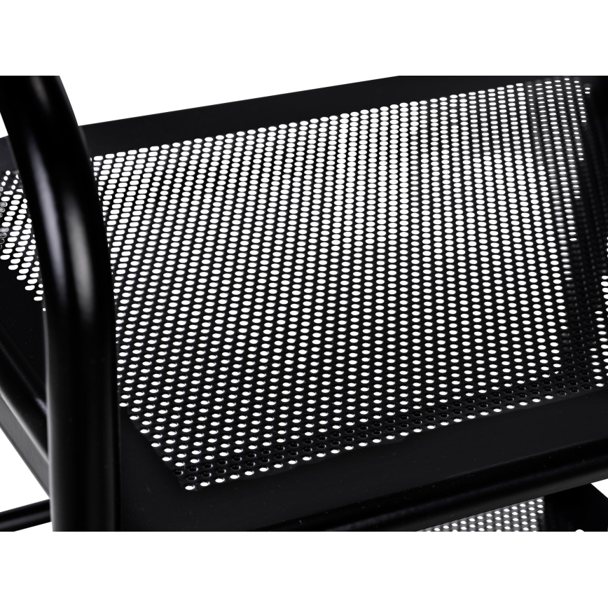 WENKO 71560800 - Rollwagen 41x75 cm schwarz