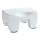 WENKO 73361100-Wannenhocker SECURA 40x31 cm weiß/transparent