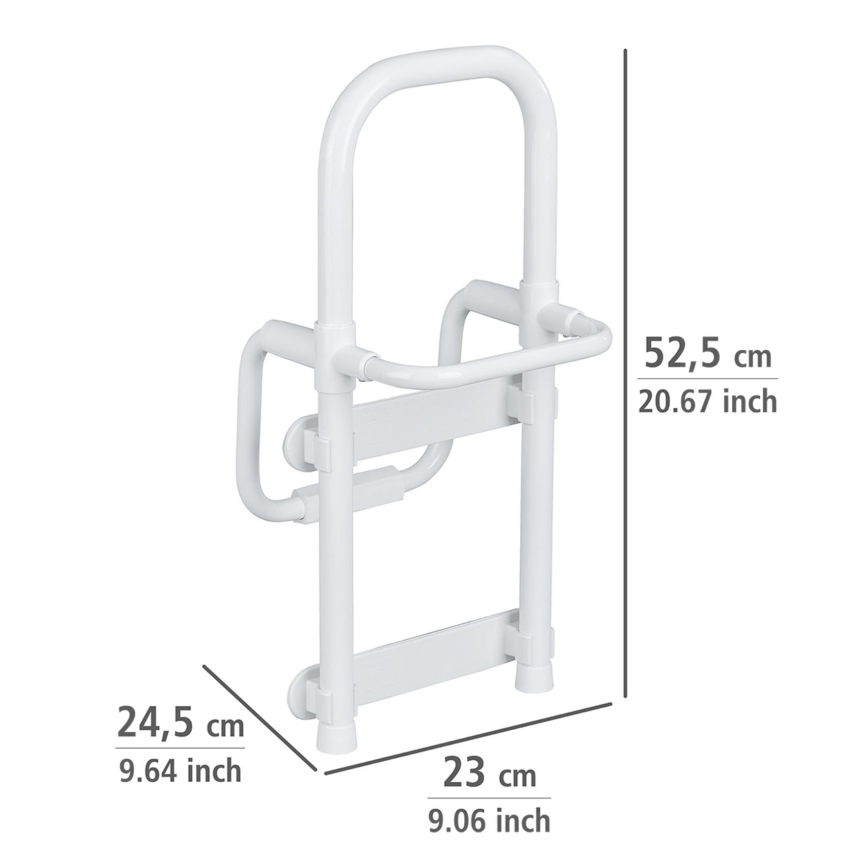 WENKO 8110100-Haltegriff SECURA 23x52 cm weiß
