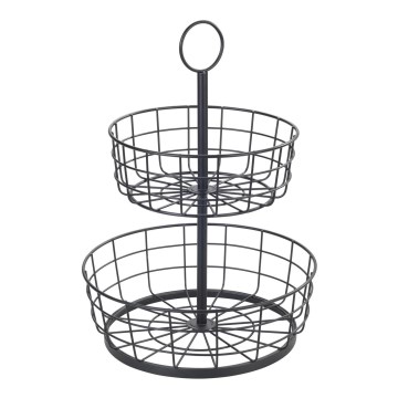 WENKO 88740800 - Korb LOFT 28x39 cm schwarz