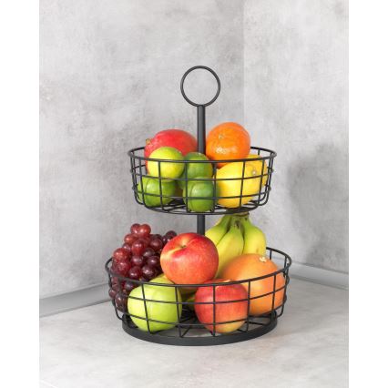 WENKO 88740800 - Korb LOFT 28x39 cm schwarz