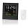 Wetterstation mit Farb-LCD-Anzeige 230V/3xAAA + 2xAA schwarz