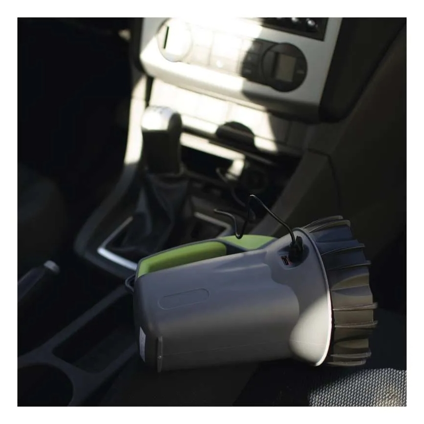 Wiederaufladbare LED-Taschenlampe, 3,7 V, 4000 mAh