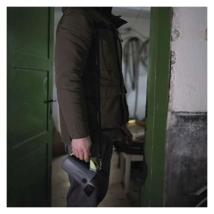 Wiederaufladbare LED-Taschenlampe, 3,7 V, 4000 mAh